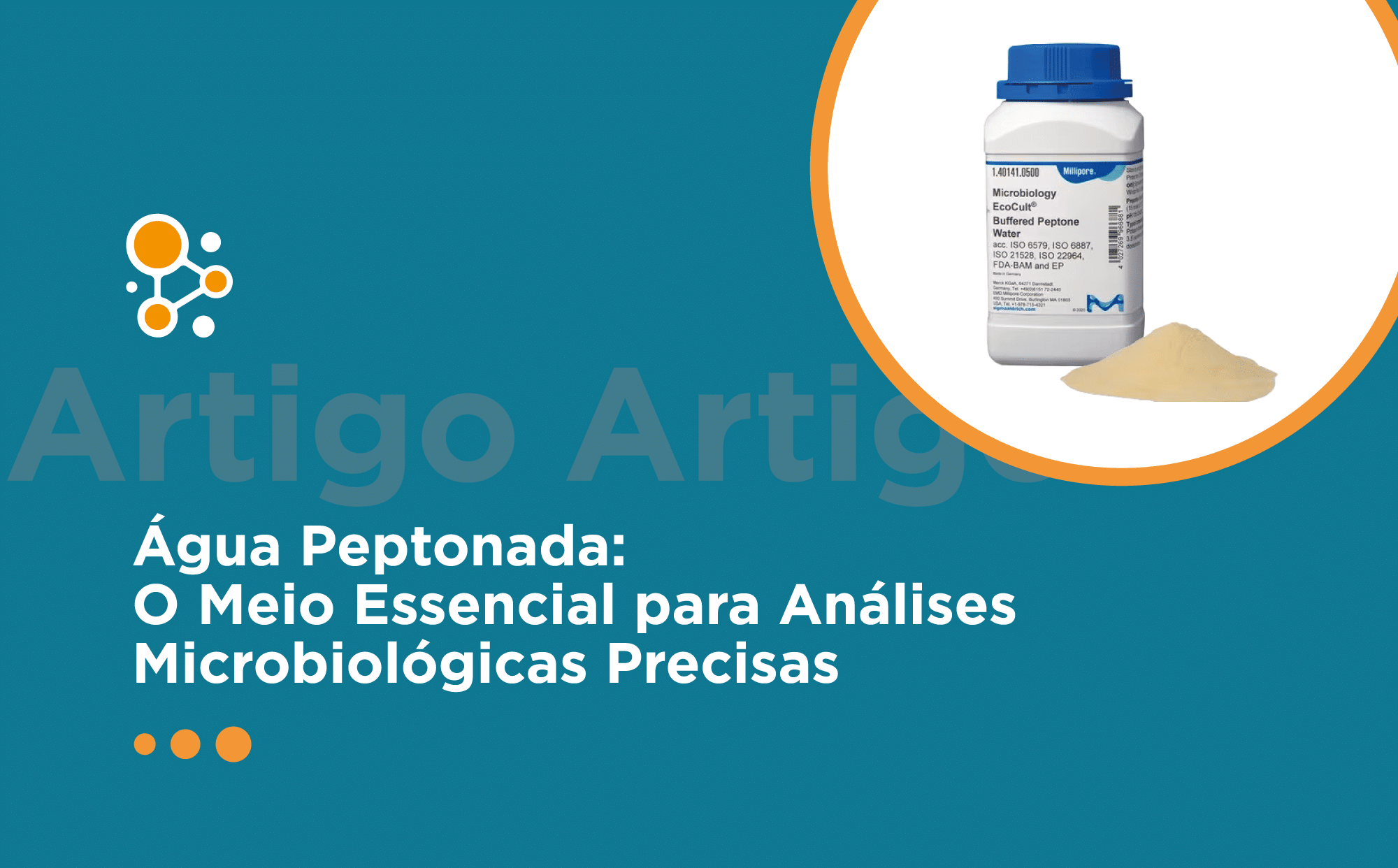 Água Peptonada: O Meio Essencial para Análises Microbiológicas Precisas 